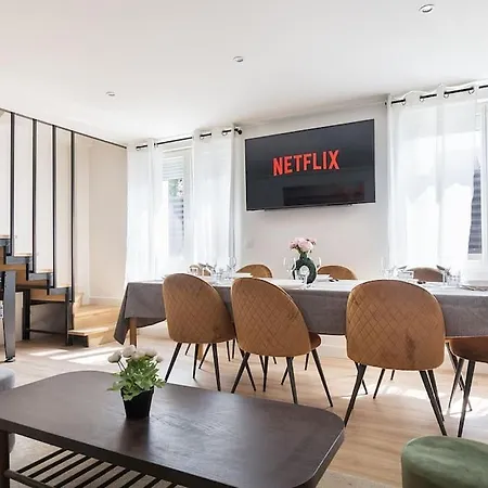 Maison Moderne Avec Jardin12 Pers Proche Paris & Guest house